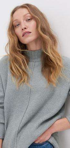 Woman wearing trendy outfit